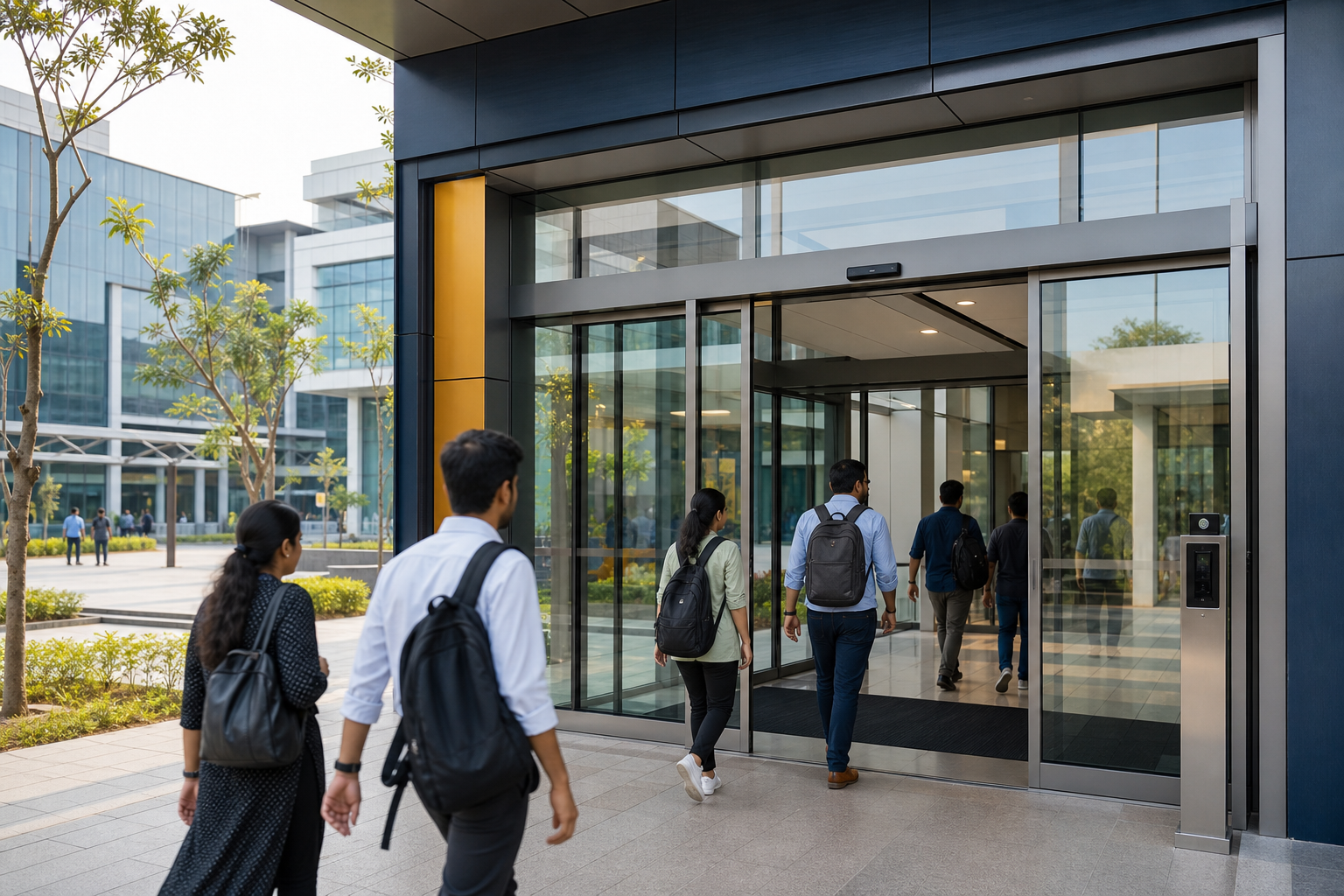 IT Parks automatic entrance solutions