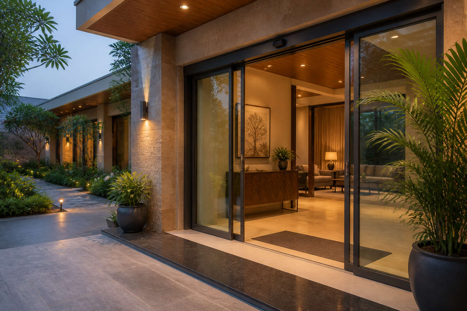 Villas automatic entrance solutions